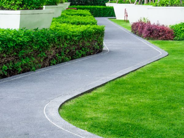 Cost of Walkway Curb Installation in Hopkins