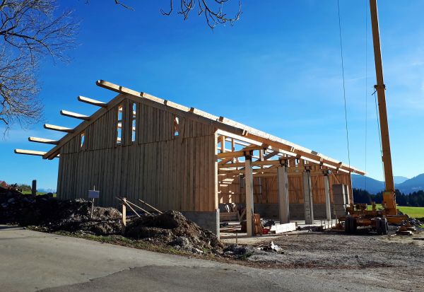 Barn Foundation Construction in Hopkins