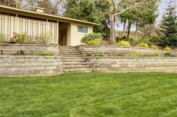 Cost of Retaining Wall Construction in Hopkins