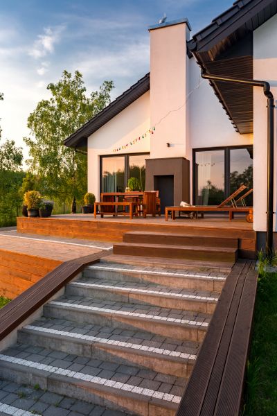 Cost of Patio Steps Replacement in Hopkins