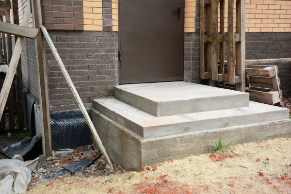 Cost of Cement Steps Construction in Hopkins