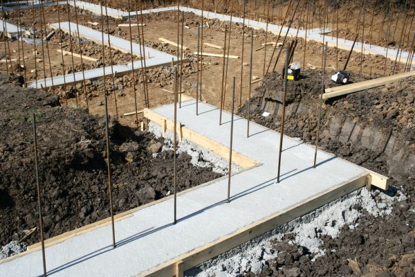 Cost of Footing Construction in Hopkins